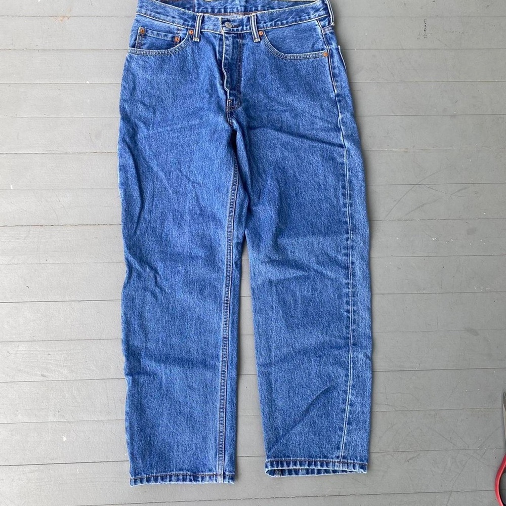 Levi's Blue Denim Jeans with Red Label